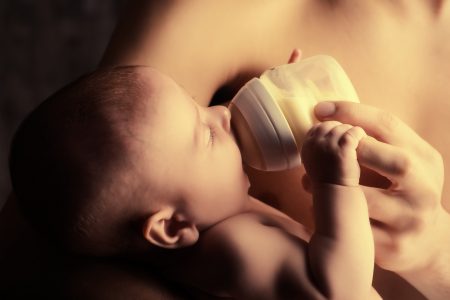 feeding supplements to baby skin to skin